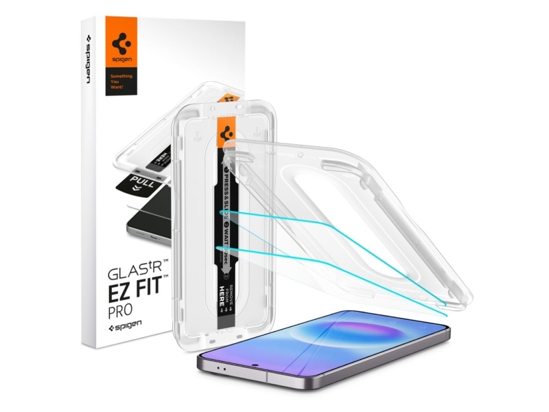 Spigen Glas.Tr Ez Fit Pro 2-Pak Hærdet Glas Til Samsung Galaxy A57 5G