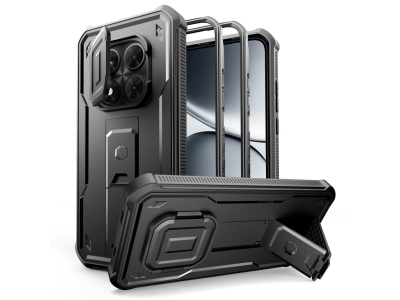 Tech-Protect Kevlar Cam+ 2-Set Case Für Xiaomi Redmi Note 15 Pro 5G - Schwarz