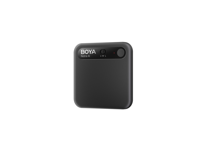 Boya diktafon BOYA Notra med AI-transskription - sort