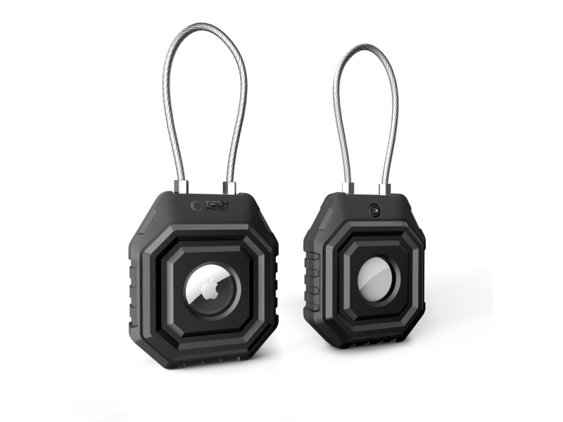Tech-Protect Kevlar Seal Cover Til Apple Airtag 1/2 - Sort