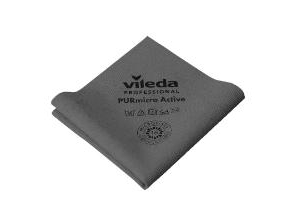 Microfiberklud Purmicro Active 38X35cm Grå Pva,20 Pk X 5 Stk/Krt