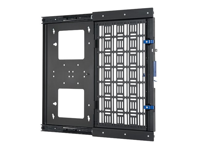 B-Tech Bt7888 - Komponenter Til Montering (Lagringsplads) - Skyd Ud - For Audio-/Videokomponenter - Låsbar - Sort - Vægmonterbar