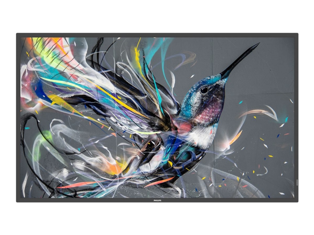 Philips 65Bdl3650q - 65" Diagonal Klasse (64.5" Til At Se) - Q-Line Led-Bagbelyst Lcd Paneldisplay - Digital Skiltning - 4K Uhd (2160P) 3840 X 2160 -