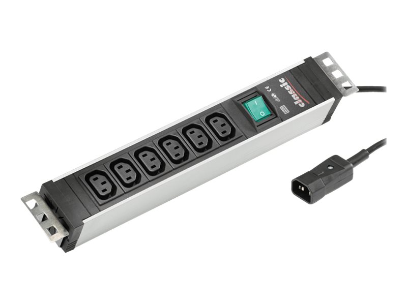 Bachmann - Strømfordelingsenhed - Input: Iec 60320 C14 - Output-Stikforbindelser: 6 (Power Iec 60320 C13)
