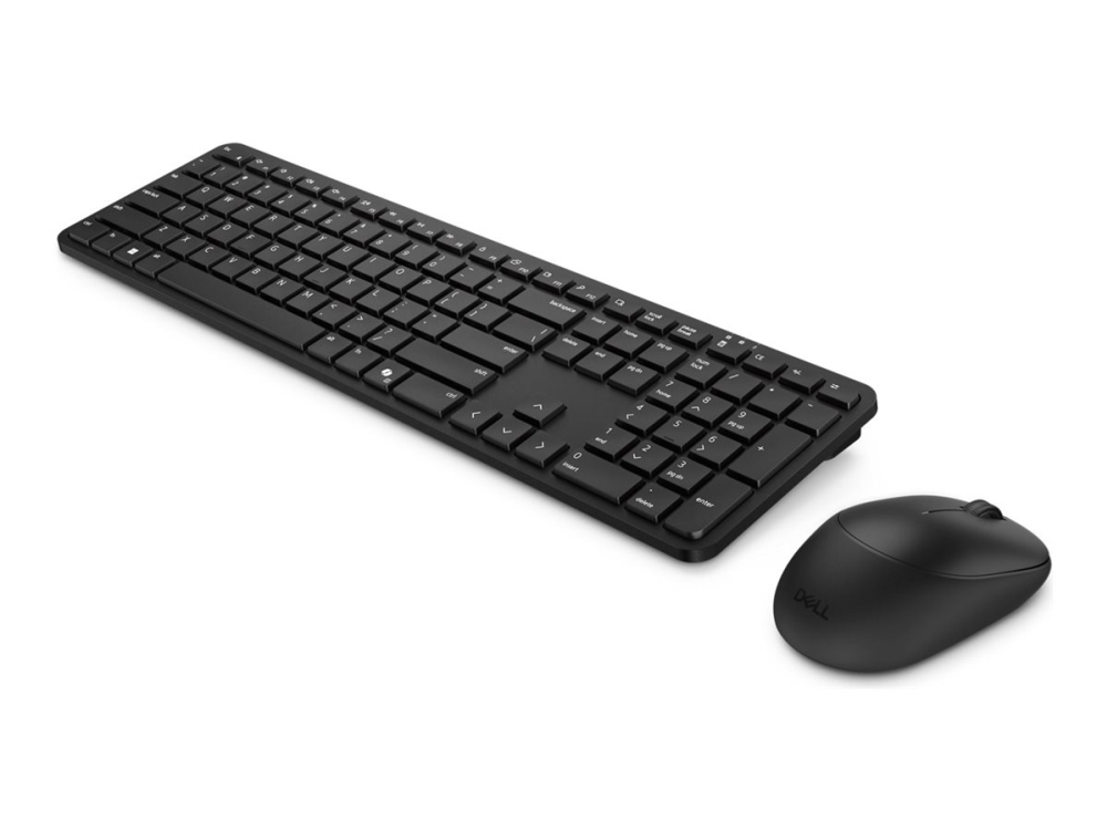 Dell Pro 5 Km526, Kabellos, Rf Wireless, Plunger Key Switch, Qwerty, Schwarz, Maus Enthalten