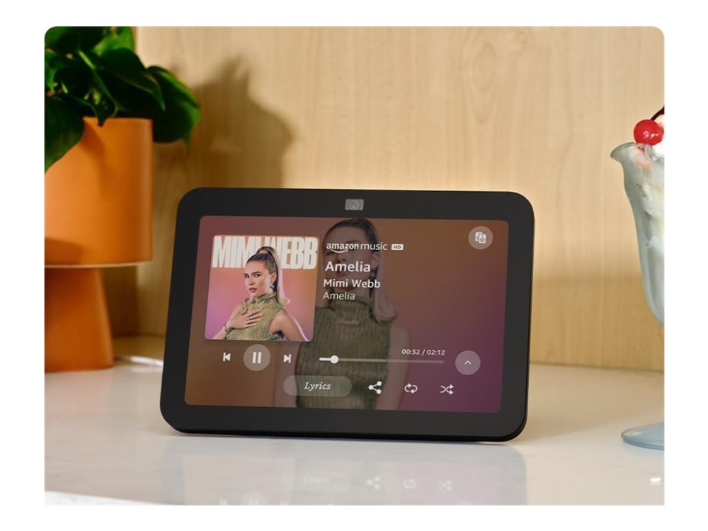 Amazon Smart Home Hub B0BLS3B3QL / Echo Show 8 Gen.3 2023 Black | Smarta hem - Smart hemkontroll och plattformar - Amazon Alexa | GameStuff