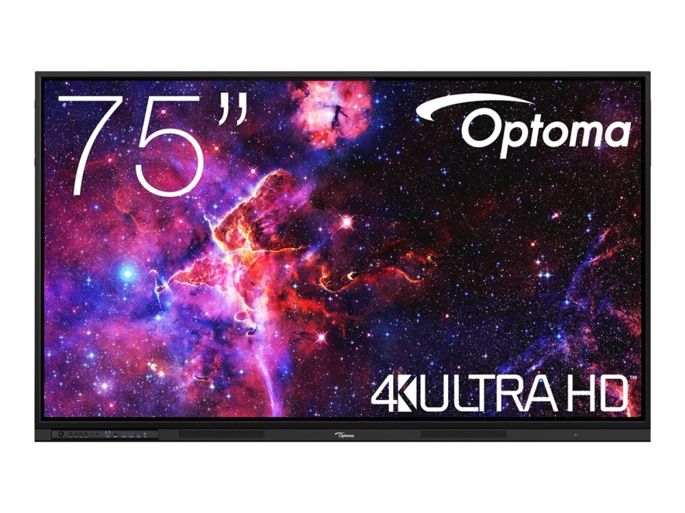 Optoma Creative Touch 3753RK - 75 Diagonal klasse 3-Series LED-bagbelyst LCD paneldisplay - interaktiv - Android - 4K UHD (2160p) 3840 x 2160