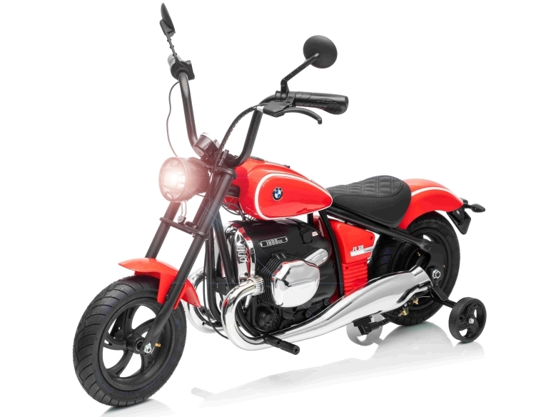 BMW R18 elektrisk motorsykkel for barn 24V litium, rød