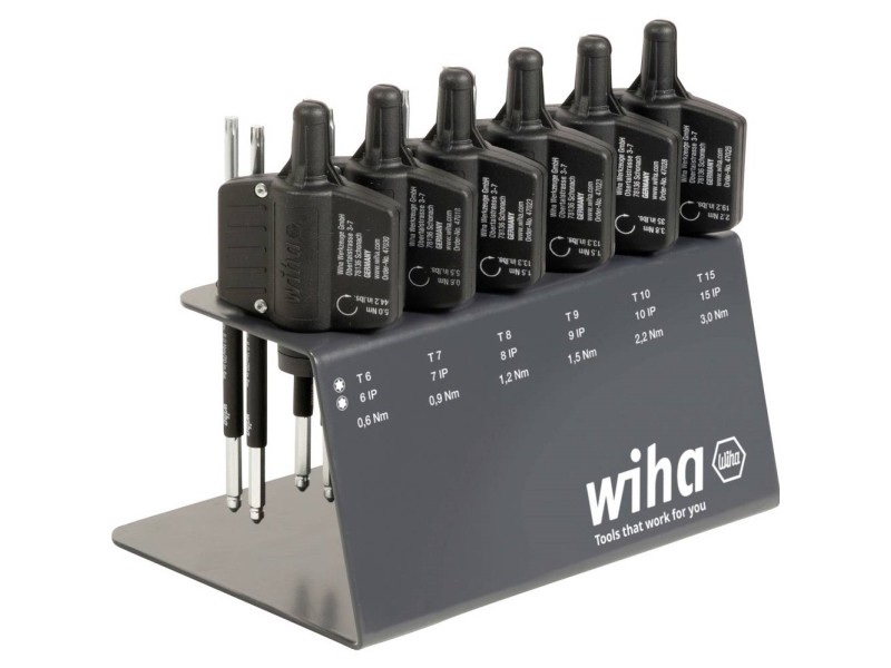 Wiha Drehmoment-Schraubendreher-Set Mit Easytorque Key Griffen /19-Tlg. 47197