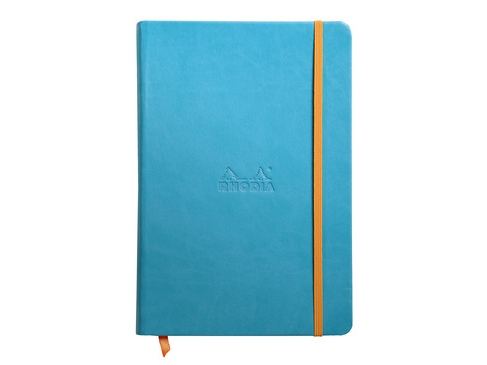 Rhodia 118747C, Monokromatisk, Turkis, A5, 96 Ark, 90 G/M², Linieret Papir