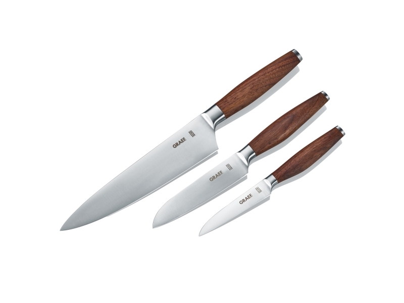 Graef Kn5150, Universalkniv, 20 Cm, Rustfrit Stål, 3 Stk