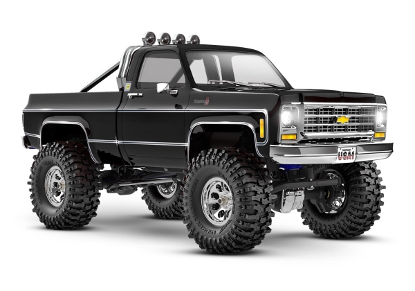 Traxxas Trx-4M Chevrolet K10 High Trail Edition Brushed 1:18 Rc Modellauto Elektro Crawler Allradantrieb (4Wd) 2,4 Ghz (97064-1Blk)