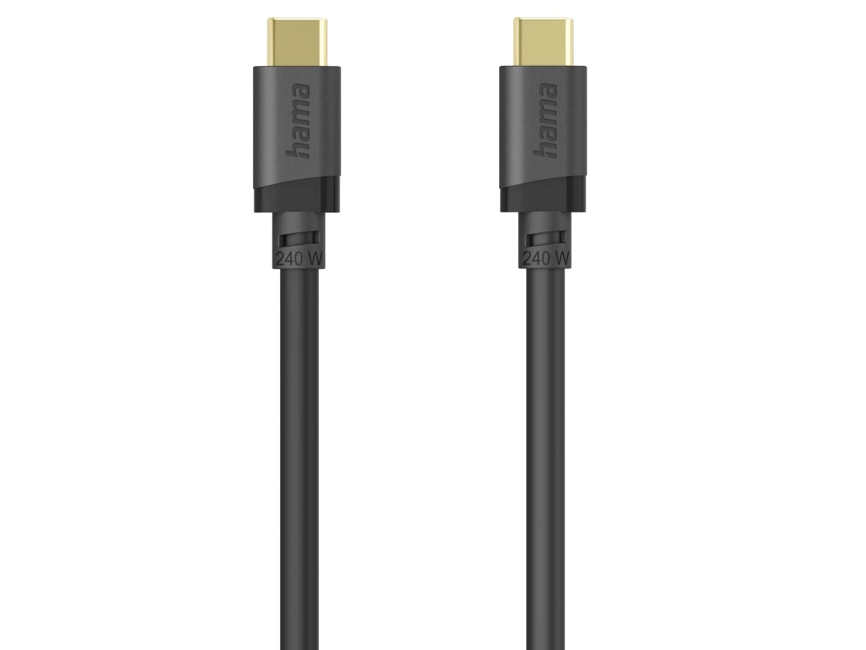 Hama 00202009, 1,5 M, Usb C, Usb C, Usb 3.2 Gen 1 (3.1 Gen 1), 5 Gbit/Sek., Sort