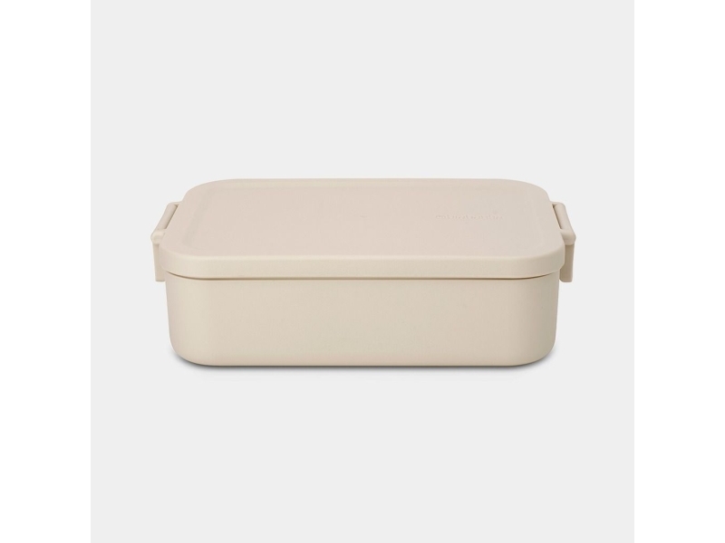 Brabantia 241109, Frokostbeholder, Voksen/Barn, Beige, Plast, Monokromatisk, Rektangulær