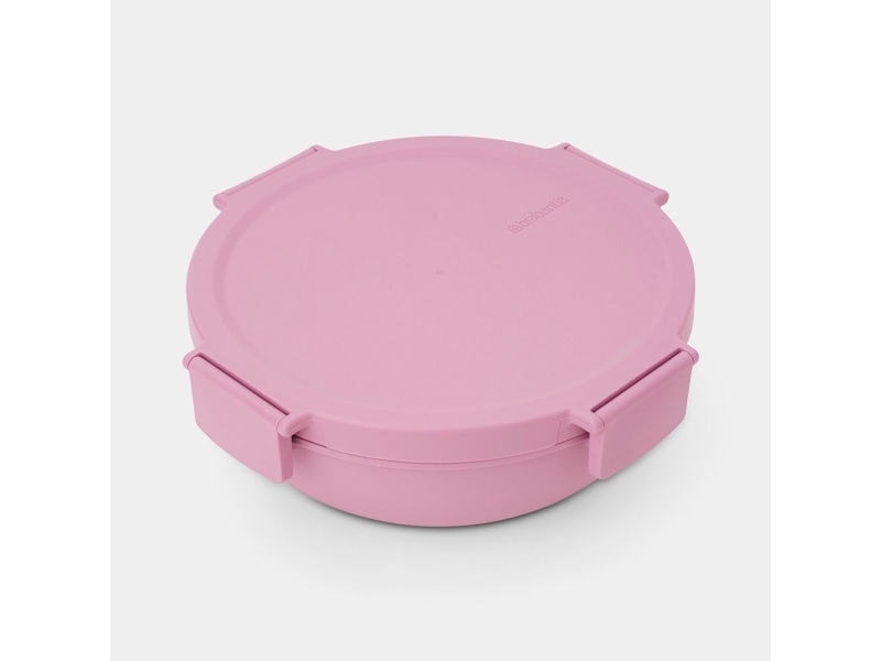 Brabantia Make & Take, Salatskål, Rund, Plast, Lyserød, 1,3 L, Lyserød