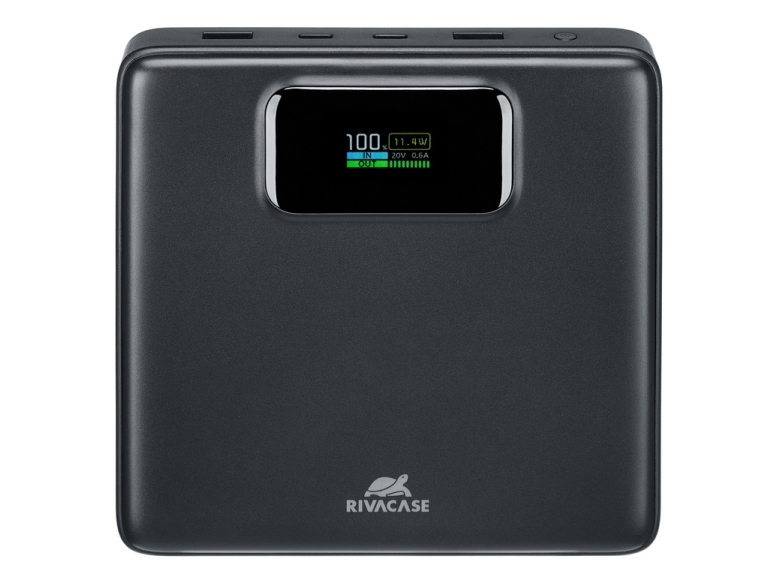 Rivacase Turbo, 25800 Mah, Lithium Polymer (Lipo), Power Delivery 3.0, Quick Charge 3.0, 3,85 V, Sort