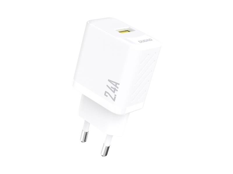 Dudao A23EU adapter 12W GaN 1xUSB-A vit | TV, Ljud & Bild - Hörlurar & Mikrofoner | GameStuff