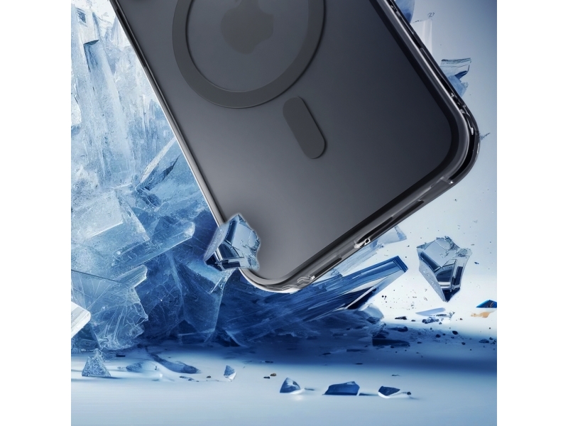 3Mk Cover Frosty Magcase Black Til Apple Iphone 12 Pro Max