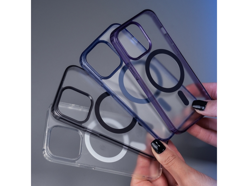 3Mk Cover Frosty Magcase Black Til Apple Iphone 12 Pro Max