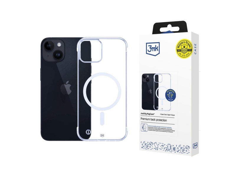3Mk Just20g Magcase Für Iphone 14 Plus - Transparent