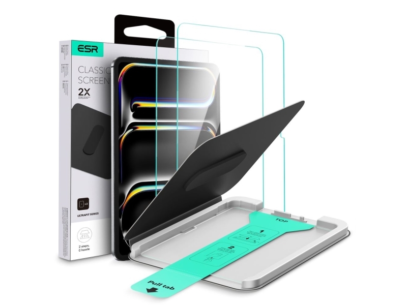 Esr Ultrafit Panzerglas 2Er-Set Für Ipad Pro 11" 5 / 6 / 2024-2025