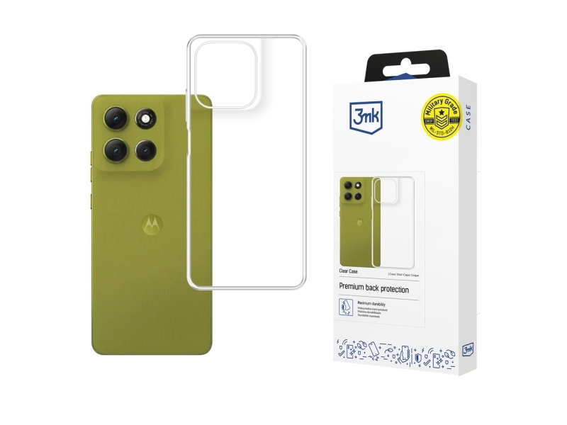 3Mk Hülle 3Mk Clear Case Für Motorola Moto G86