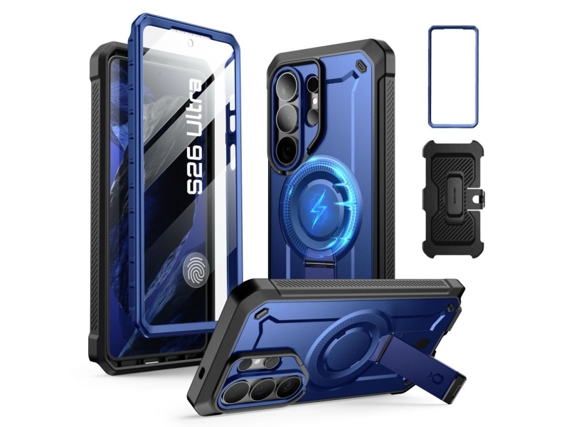 Supcase Unicorn Beetle Pro Mag Magsafe 2-Sæt Cover Til Samsung Galaxy S26 Ultra - Sort Og Navyblå
