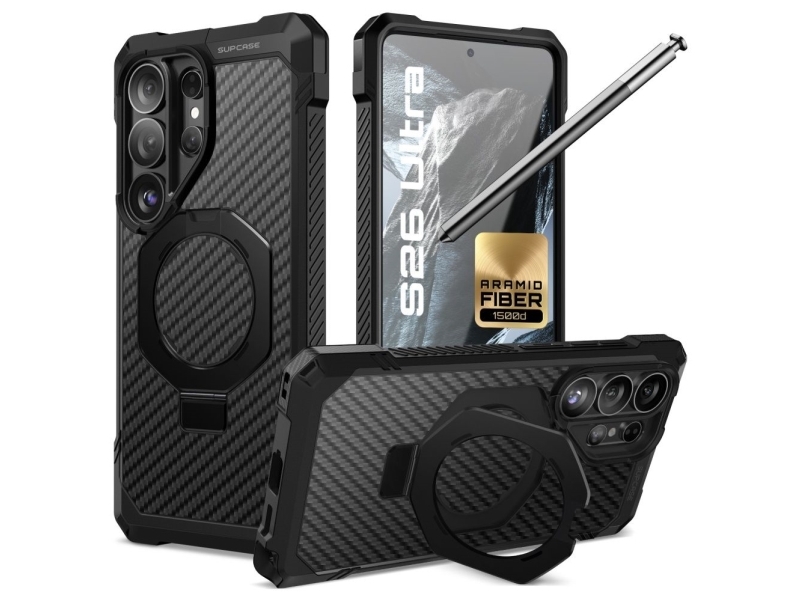 Supcase UB Grip Mag MagSafe cover til Samsung Galaxy S26 Ultra - sort