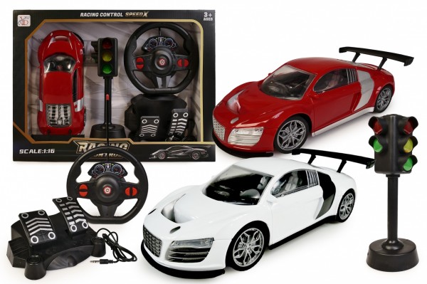 Artyk Auto r/c z kierownica i sygnalizacja swietlna