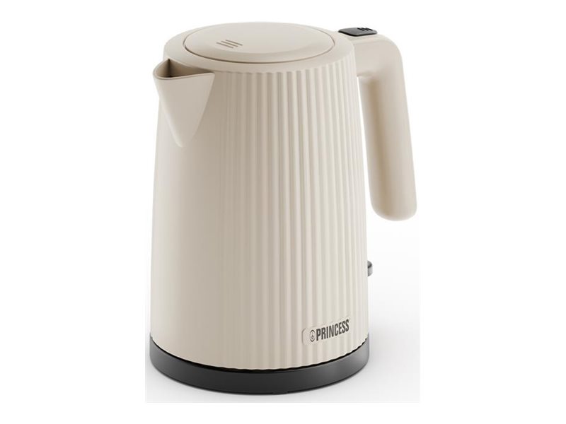 Princess 01.236048.01.001, 1,7 L, 2200 W, Schwarz, Weiß, Kunststoff, Wasserstandsanzeige, Überhitzungsschutz