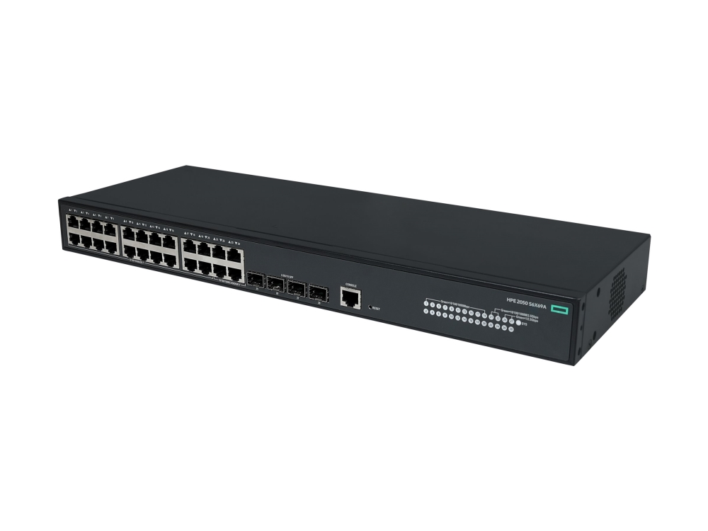 Hewlett Packard Enterprise Hpe Networking Cw 2050 20P 10/100/1000Base-T 4P Smart Rate 1/2.5Gbe 4P Sfp 1G/2.5G Switch Eu En (S6x69a#Abb)