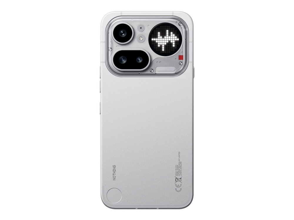 Nothing Phone (4a) Pro - 5G smartphone - dual-SIM - RAM 8 GB / Intern hukommelse 128 GB - OLED-skærm - 6.83 - 2800 x 1260 pixels (144 Hz) - 3x bagka