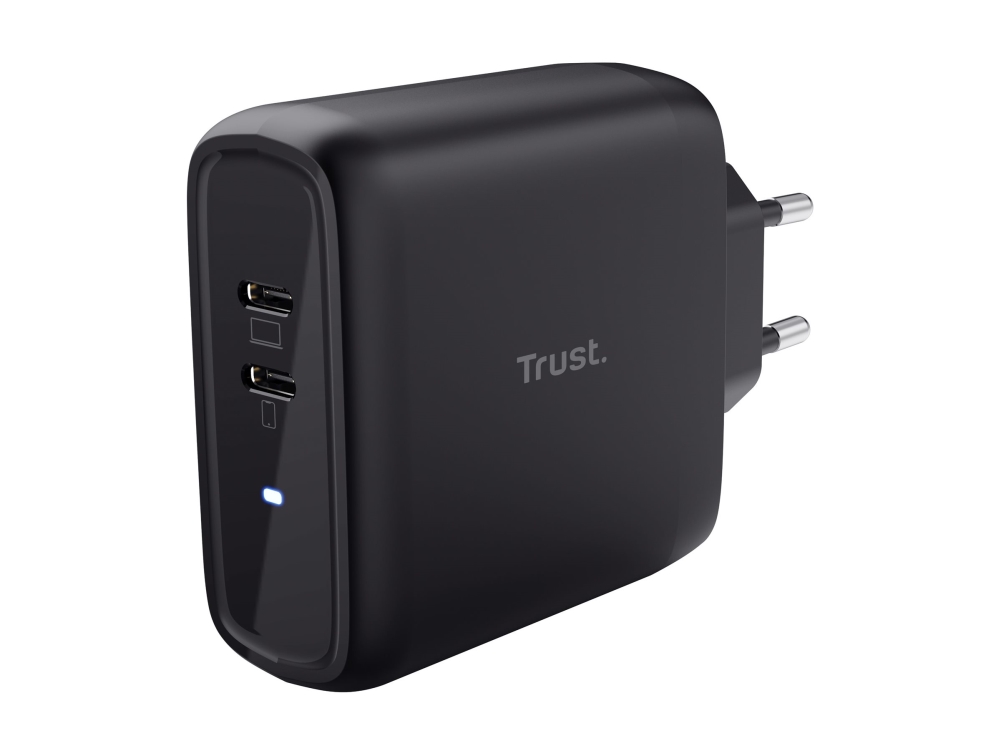 Trust Maxo, Drinnen, Ac, 20 V, Schwarz