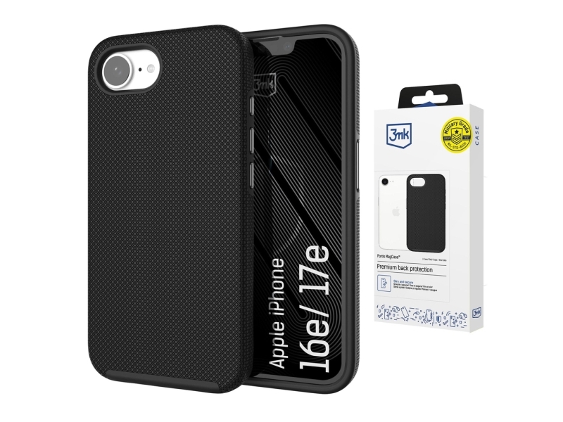 3Mk Fortis Magcase Für Iphone 16E / 17E - Black
