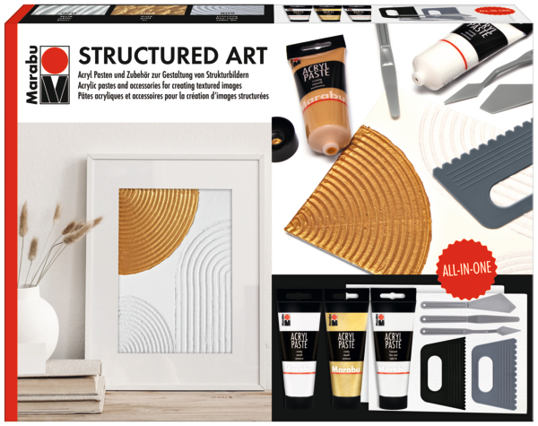 Acryl pastaset, strukturerad art | Skrivredskap - Special Skrivredskap - Konstnärsprodukter | GameStuff