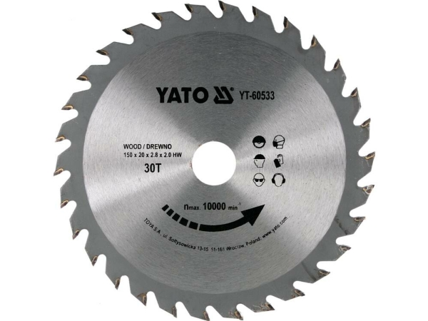 Pitchfork Wheel For Wood 150X30tx20mm