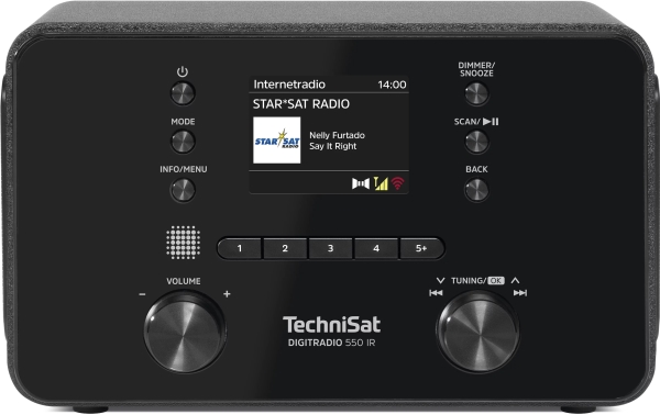 Technisat Digitradio 550 Ir, Persönlich, Digital, Dab+, Fm, 87,5 - 108 Mhz, 174 - 240 Mhz, Pll