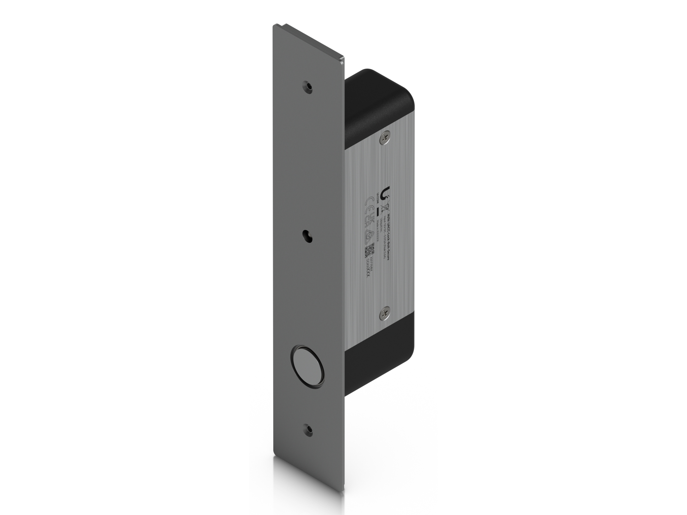 Ubiquiti UACC-Lock-Bolt-Secure, Fejlsikker, Recess-mounted, Aluminium, UA-Hub-Door EAH-8 UA-Hub-Door-Mini UA-Ultra UA-Hub-Gate, 12 V, -20 - 70 °C