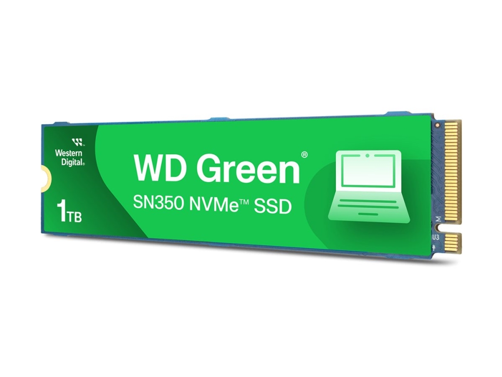 Wd Green Sn350 Nvme Ssd Wds100t2g0c-00Cdh0 - Ssd - 1 Tb - Intern - M.2 2280 - Pcie 3.0 X4 (Nvme)