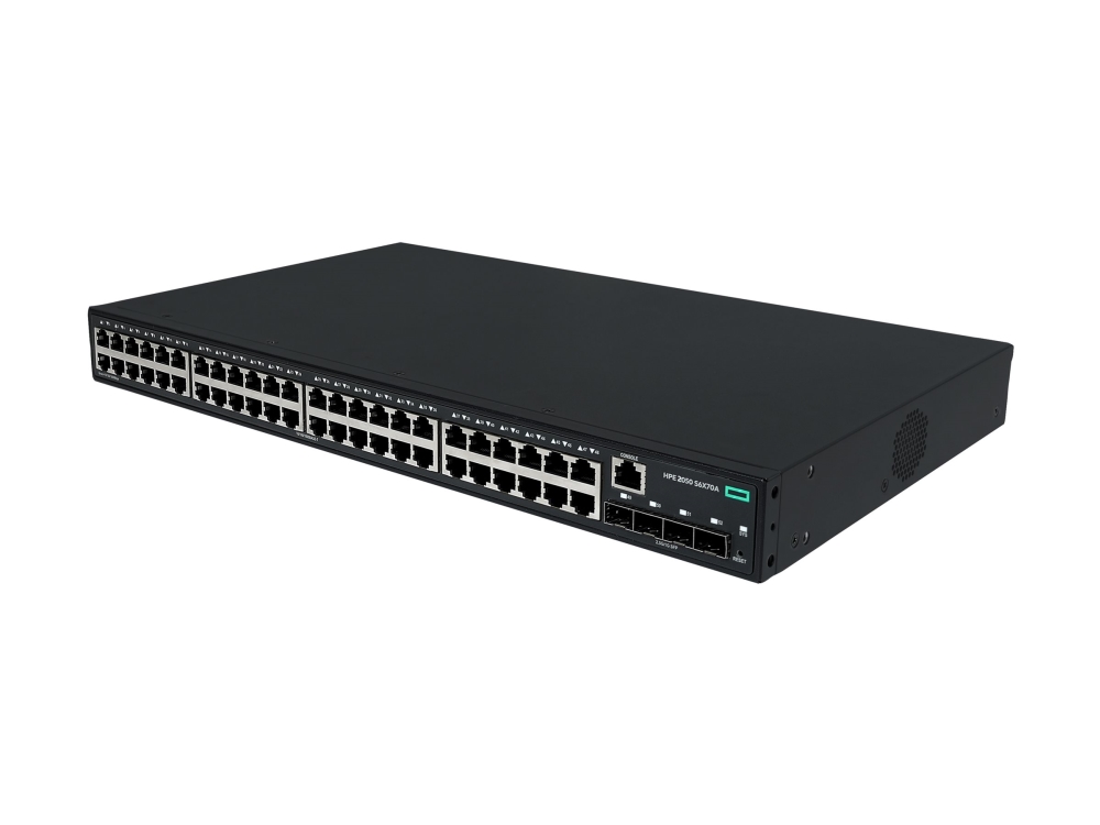 Hewlett Packard Enterprise HPE Networking CW 2050 48p 10/100/1000BASE-T 4p SFP 1G/2.5G-switch EU (S6X70A#ABB)