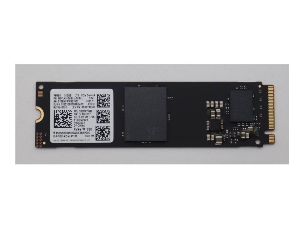 Lenovo 512Gb M.2 2280 Pcie Nvme Ssd