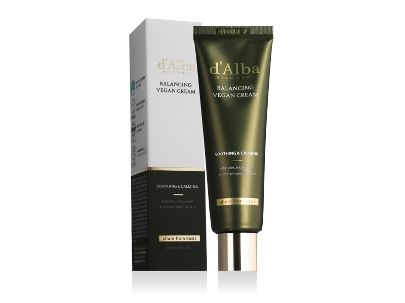 D'alba Soothing & Calming Balancing Vegan Cream 55 Ml