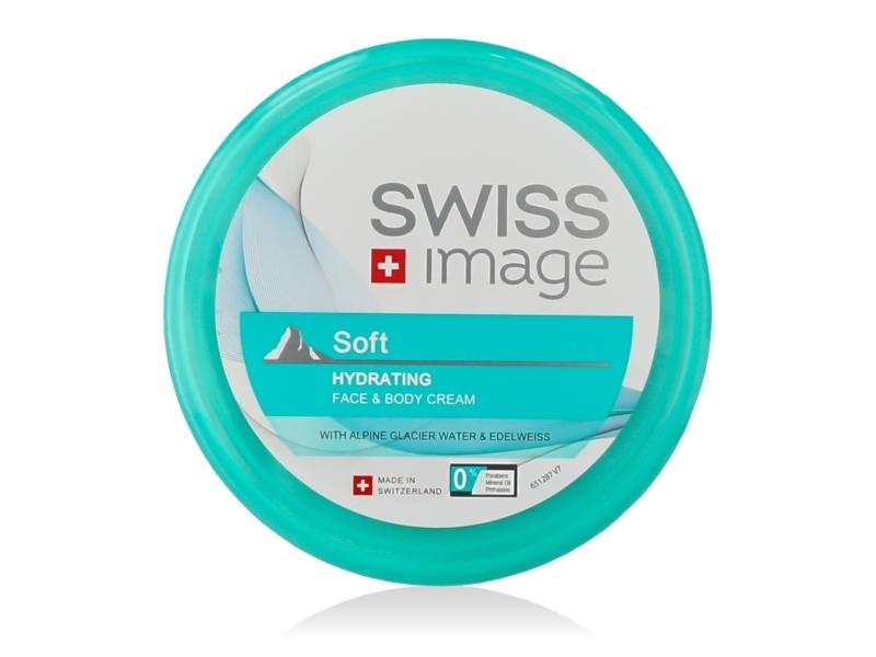 Swiss Image Soft Hydrating Face & Body Cream 200Ml Light Nongreasy