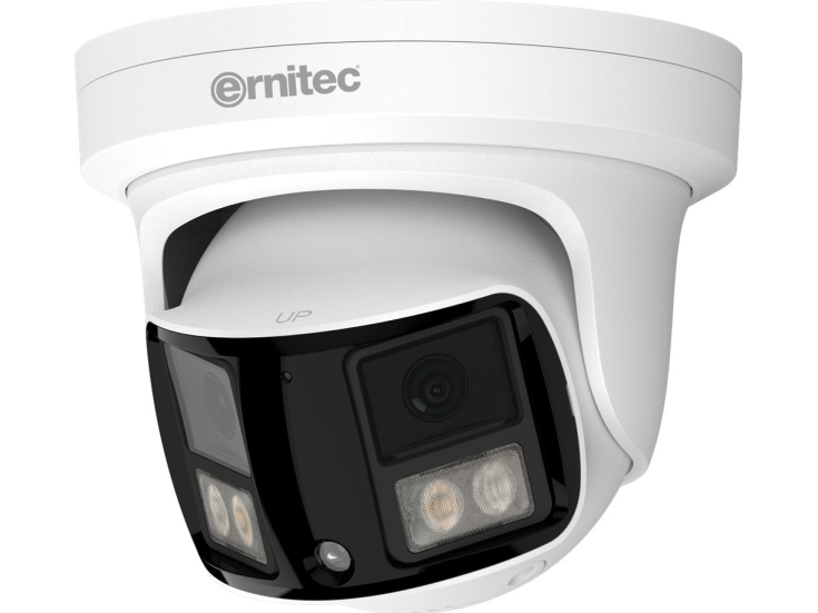 Ernitec 0070-08129, Ip-Sicherheitskamera, Innen & Außen, Kabelgebunden, Decke/Wand/Stange, Weiß, Metall