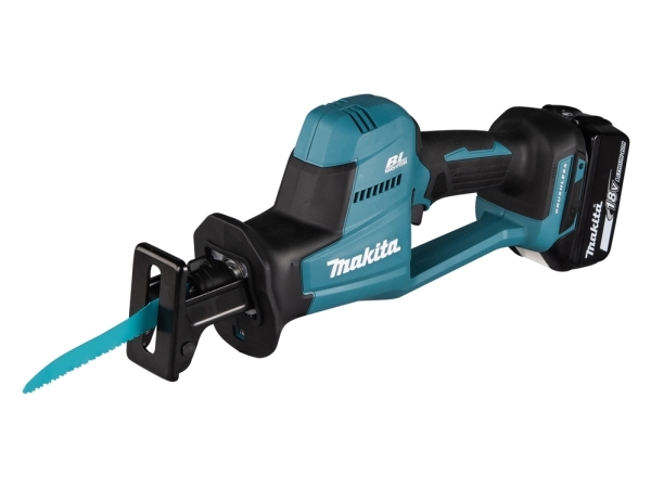 Makita DJR189RTJ, Borstlös, Svart, Blå, 3100 spm, 2,2 cm, 25,5 cm, 13 cm | Elverktyg - Prof. Elverktyg 230V - Sticksågar | GameStuff