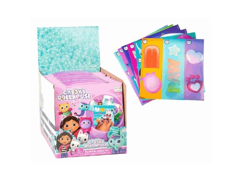 Gabby's Dollhouse Sticker Set (On The Go)