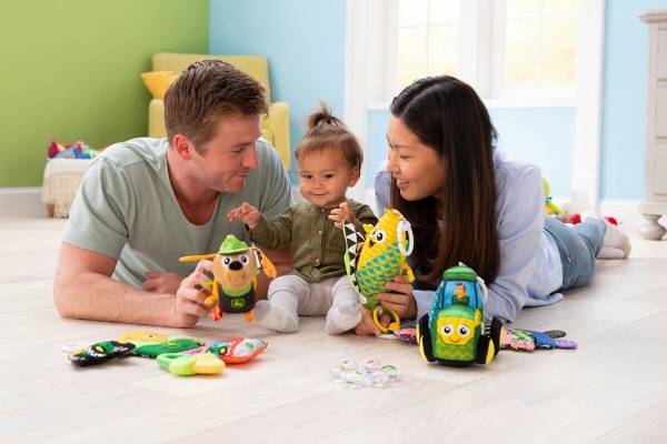 Lamaze John Deere Traktor Clip & Go
