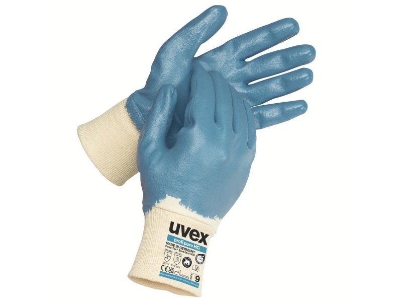 Uvex 6002311, Sininen, Valkoinen, 1 kpl, Puuvilla