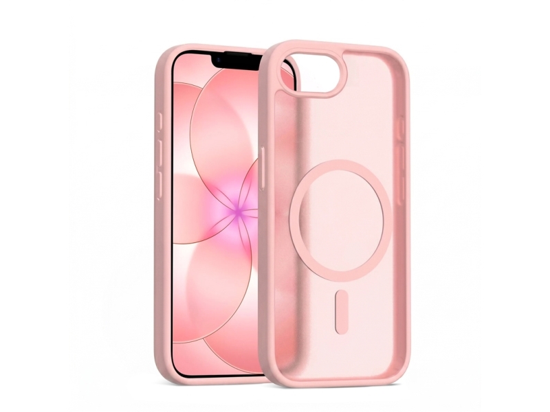 Crong Crghmmip17epnk, Cover, Apple, Iphone 17E, 15,5 Cm (6.1"), Pink, Durchscheinend