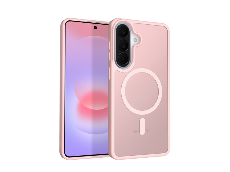 Crong Crghmmsga36pnk, Cover, Samsung, Samsung Galaxy A37/A36, 17 Cm (6.7"), Pink, Durchscheinend